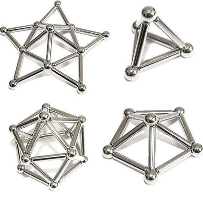 Magnetic Sticks and Balls Building Set