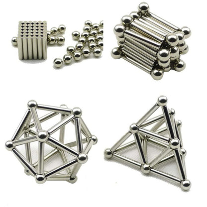 Magnetic Sticks and Balls Building Set