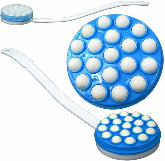 Long Handled Back Lotion Applicator and Massager Easy Reach Roll On Dispenser for Smooth Skin