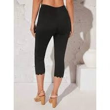 Casual Beach Cropped Leggings