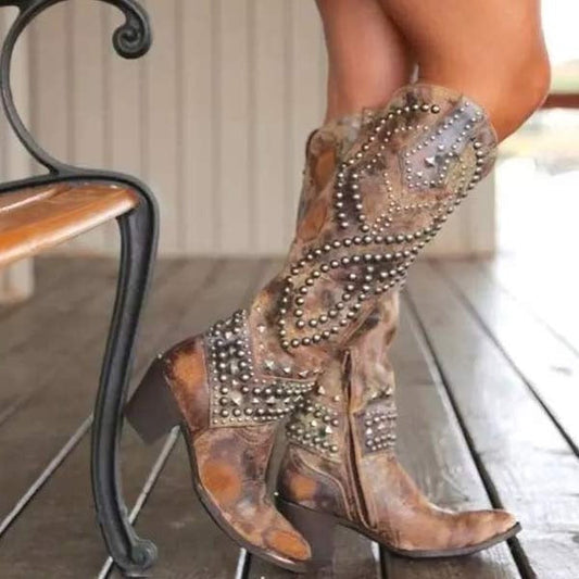 Women's Western Knee-High Boots
