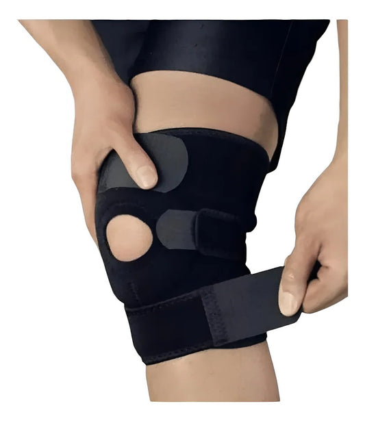 Knee Support Brace with Adjustable Compression Pain Relief and Stability