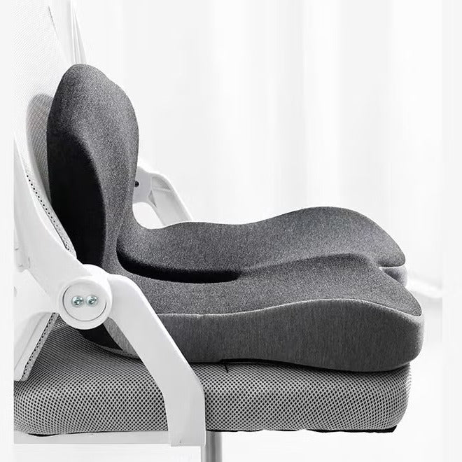 Memory Foam Lumbar Support Pillow and Seat Cushion
