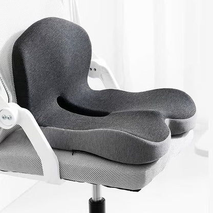 Memory Foam Lumbar Support Pillow and Seat Cushion