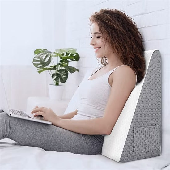 Acid Reflux Wedge Pillow Elevated Cushion for Sleeping