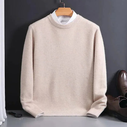 Men’s Cashmere Sweater Classic Luxury Knitwear