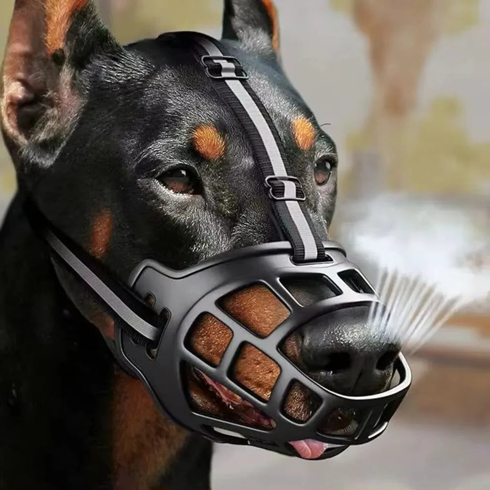 Reflective Dog Muzzle, Water Friendly and Breathable