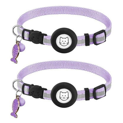Waterproof Reflective Collar with AirTag Holder for Pets