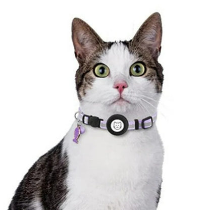 Waterproof Reflective Collar with AirTag Holder for Pets