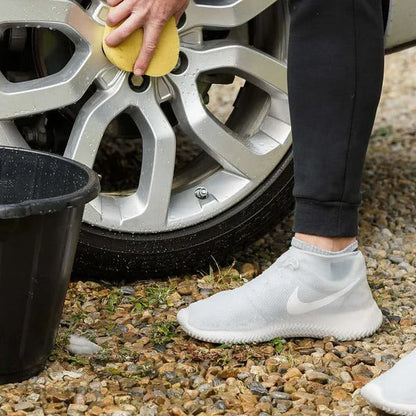 Non-Slip Waterproof Shoe Covers for Rain and Mud Protection