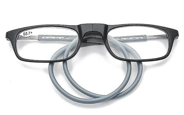 Magnetic Reading Glasses with Hanging Neck Design