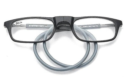 Magnetic Reading Glasses with Hanging Neck Design