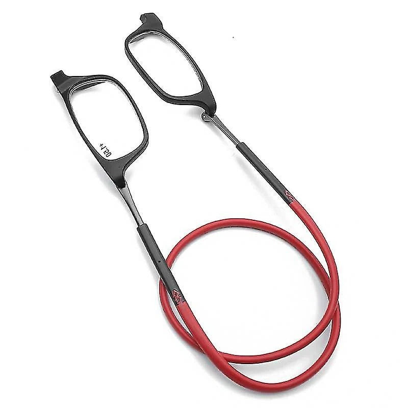Magnetic Reading Glasses with Hanging Neck Design