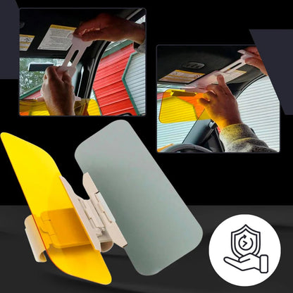 Dual-Use Car Visor Extender