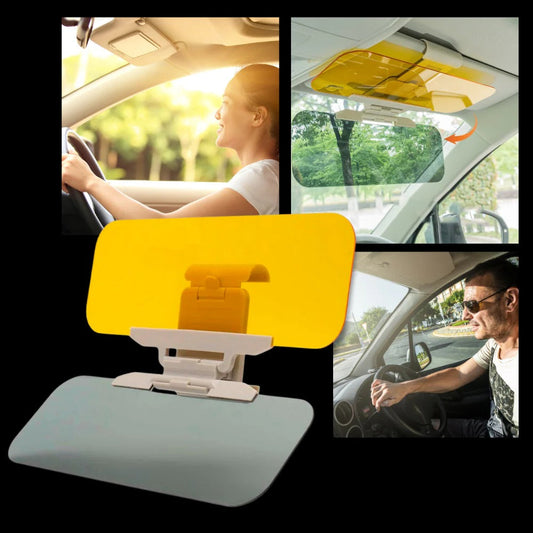 Dual-Use Car Visor Extender