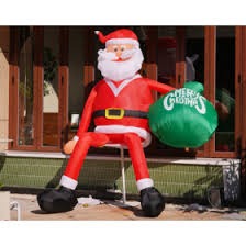 8FT LED Climbing Santa