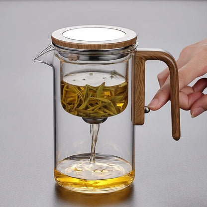Elegant Glass Teapot