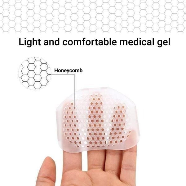 Reusable Metatarsal Pads with Ventilation Pore