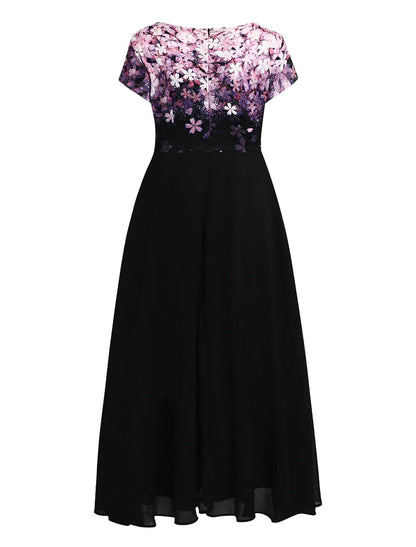 Elegant Chiffon Cocktail Dress for Women