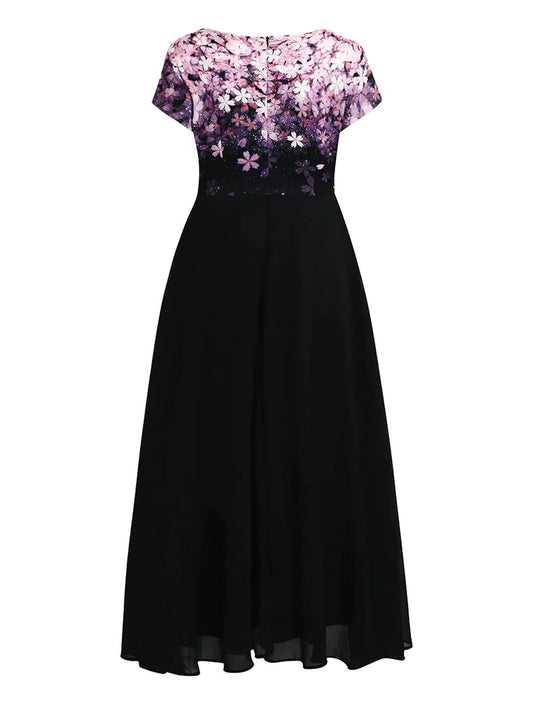 Elegant Chiffon Cocktail Dress for Women