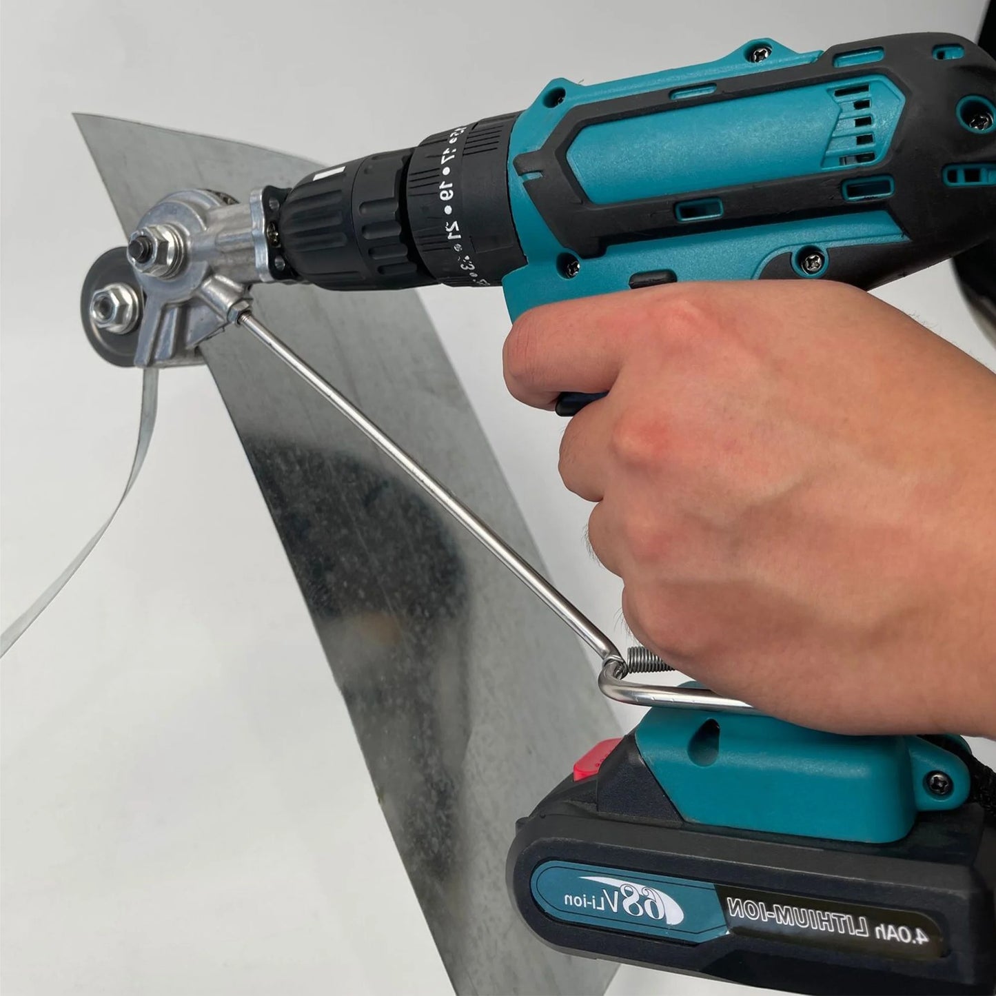 Electric Drill Sheet Metal Cutter Attachment