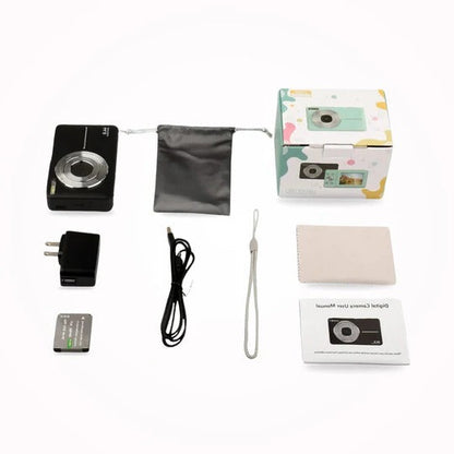 Retro Design Compact Digital Camera, High-Res Photos & 1080p Video