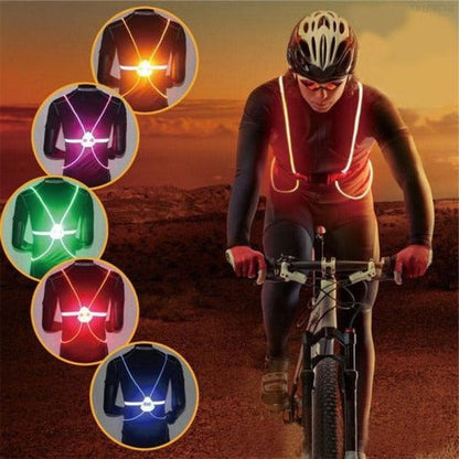 360 Reflective LED Flash Night Vest