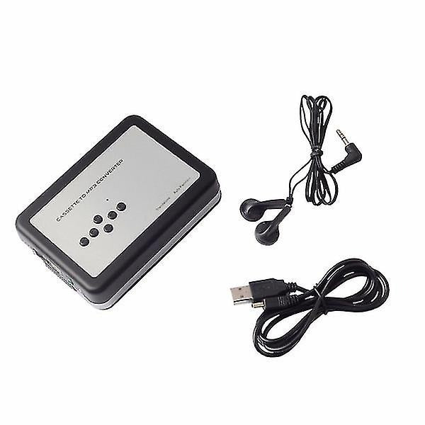 Cassette tape to digital converter with USB support
