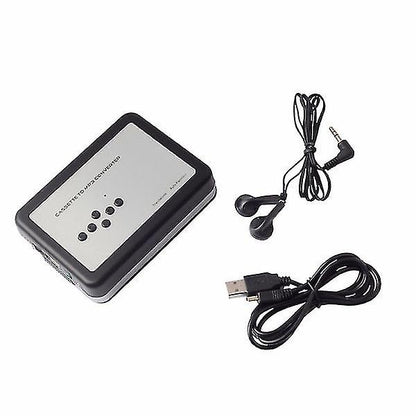 Cassette tape to digital converter with USB support