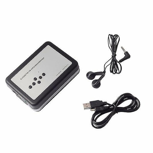 Cassette tape to digital converter with USB support