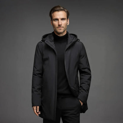 Men's Winter Parka Waterproof Lined