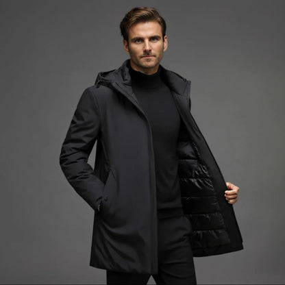 Men's Winter Parka Waterproof Lined