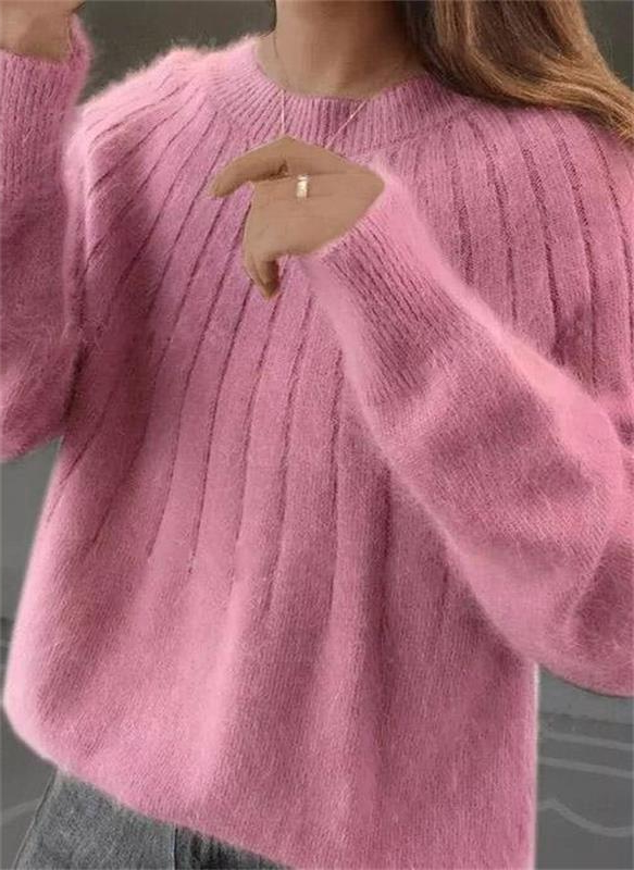 Soft Cashmere Knitted Sweater for Women - Warm and Luxury