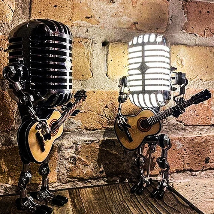 Microphone Robot Lamp