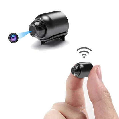 Small WiFi Security Camera Night Vision Wireless HD Kids Pet Safety Monitoring