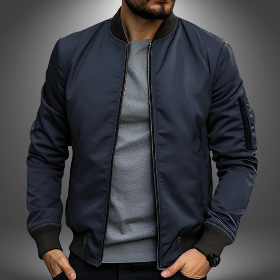 Men's Classic Bomber Jacket