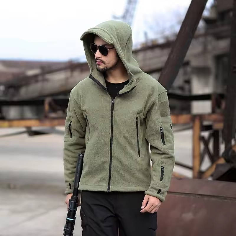 Men Winter Thermal Fleece Jacket