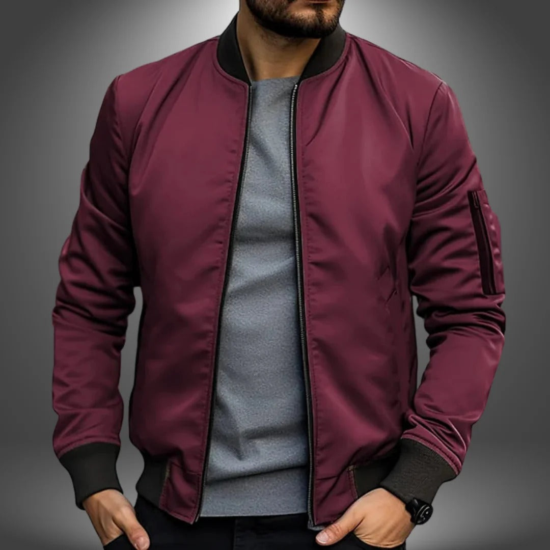 Men's Classic Bomber Jacket