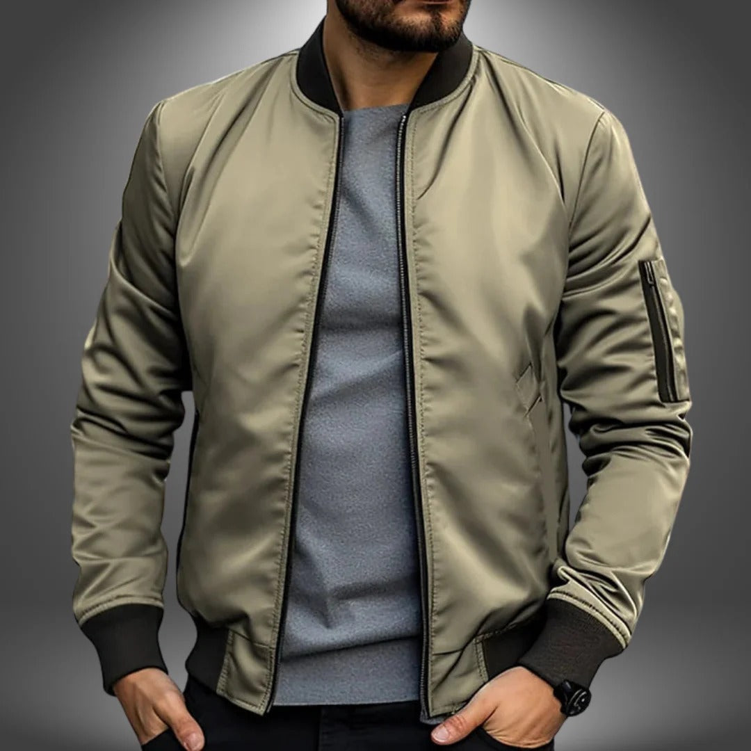 Men's Classic Bomber Jacket