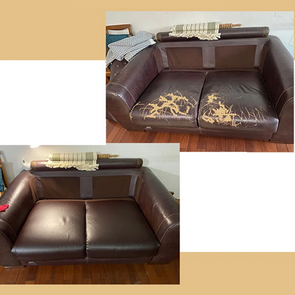 Self-Adhesive Leather Refinisher Cuttable Sofa Repair Patch (19.7 x 53.9 inches)