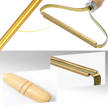 Wooden pet hair Remover