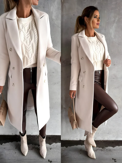 Elegant coat with a timeless style