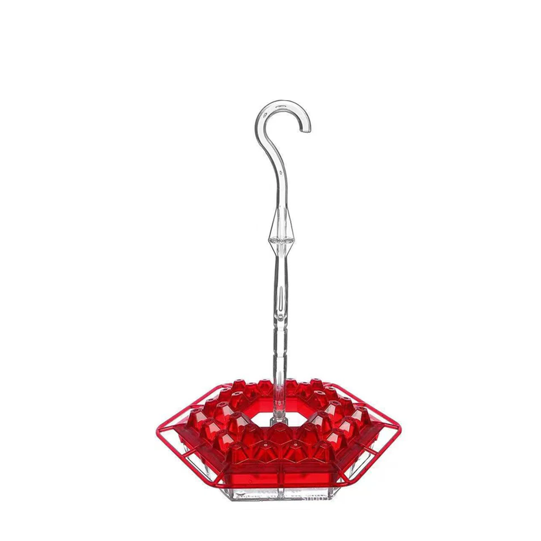 Outdoor Hanging Hummingbird Feeder with Ant Guard and Perch