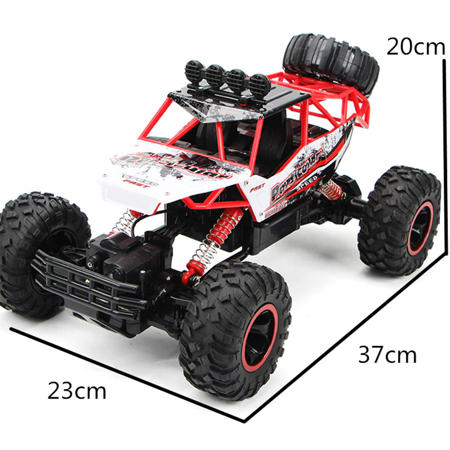 Remote Control 4x4 Rock Crawler Truck – Off-Road Monster Design