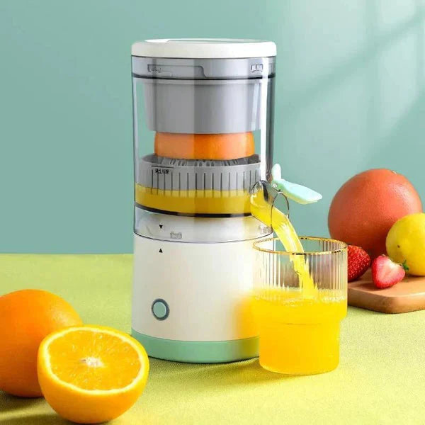 Portable Wireless Electric Fresh Orange Citrus Squeezer Juicer