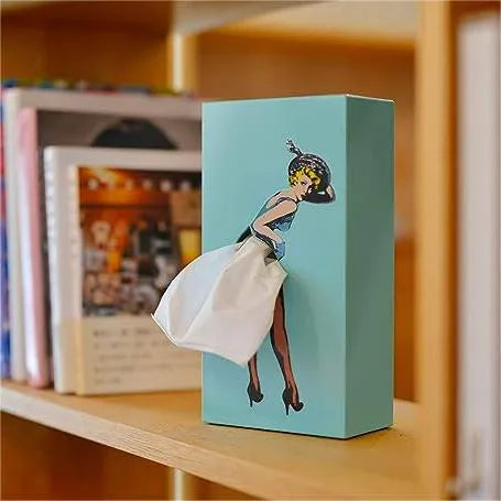Decorative Skirt Tissue Box Holder